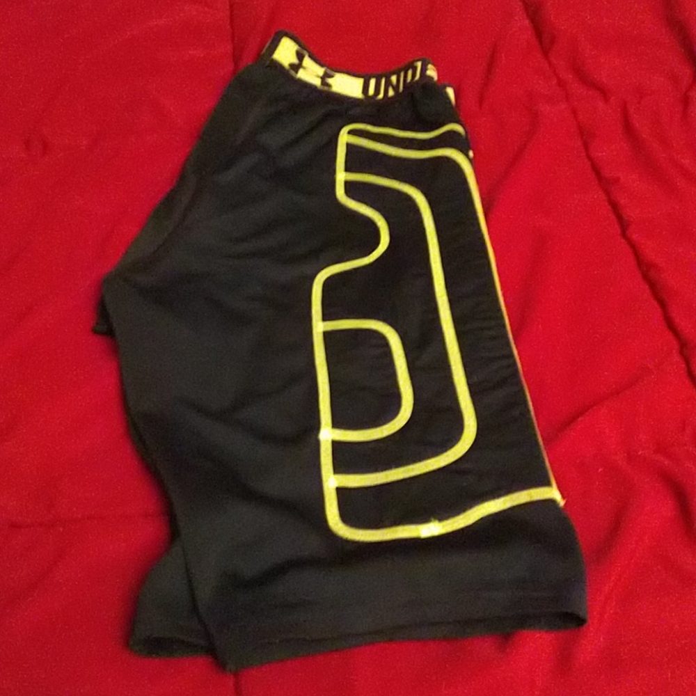 Under Armour sliding shorts